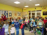 Vystoupení dětí v Domově důchodců Luštěnice